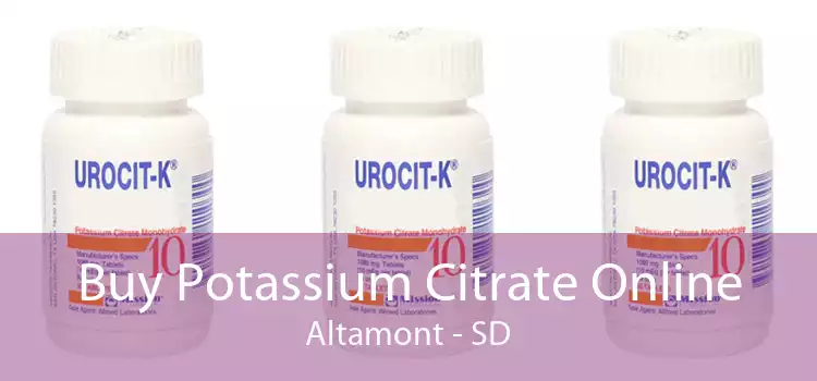 Buy Potassium Citrate Online Altamont - SD