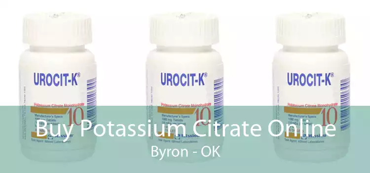 Buy Potassium Citrate Online Byron - OK