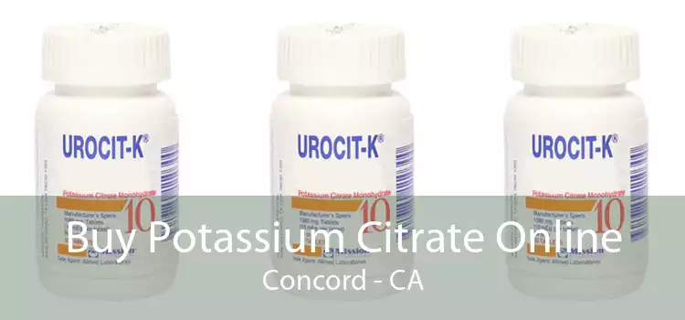 Buy Potassium Citrate Online Concord - CA
