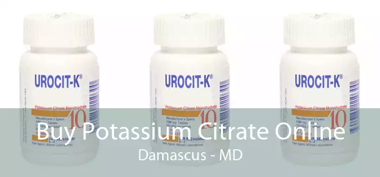 Buy Potassium Citrate Online Damascus - MD