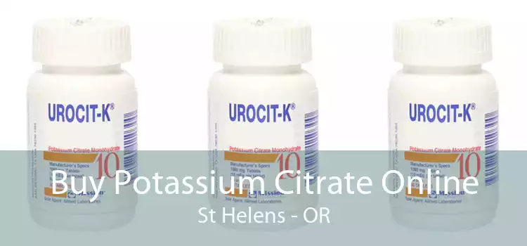 Buy Potassium Citrate Online St Helens - OR